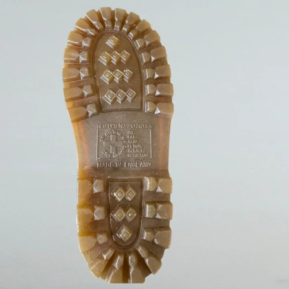 Dr Martens BRAND NEW‎ Children's kids White T Strap Sandal Sz 13/31 Vintage 90's